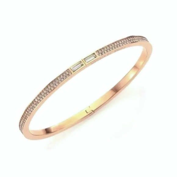 $98 Michael Kors Brilliance Crystal Hinged Bracelet - Picture 7 of 7